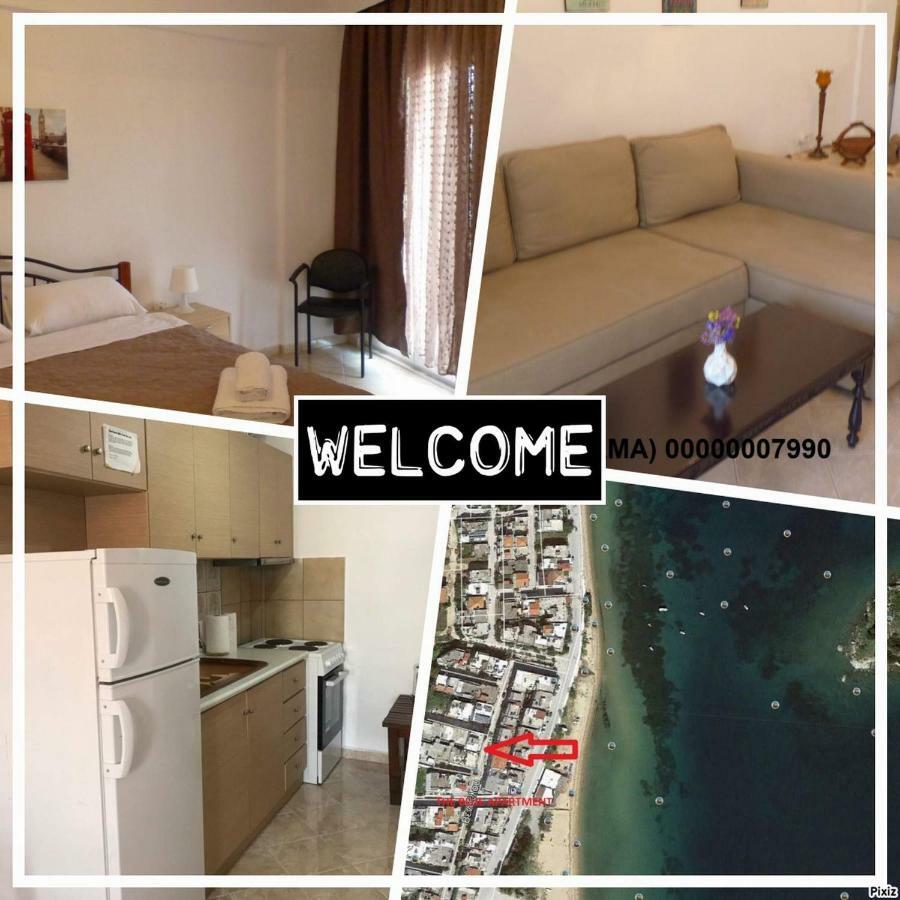 Dimitris Apartment 80M From The Beach Nea Peramos Exterior foto